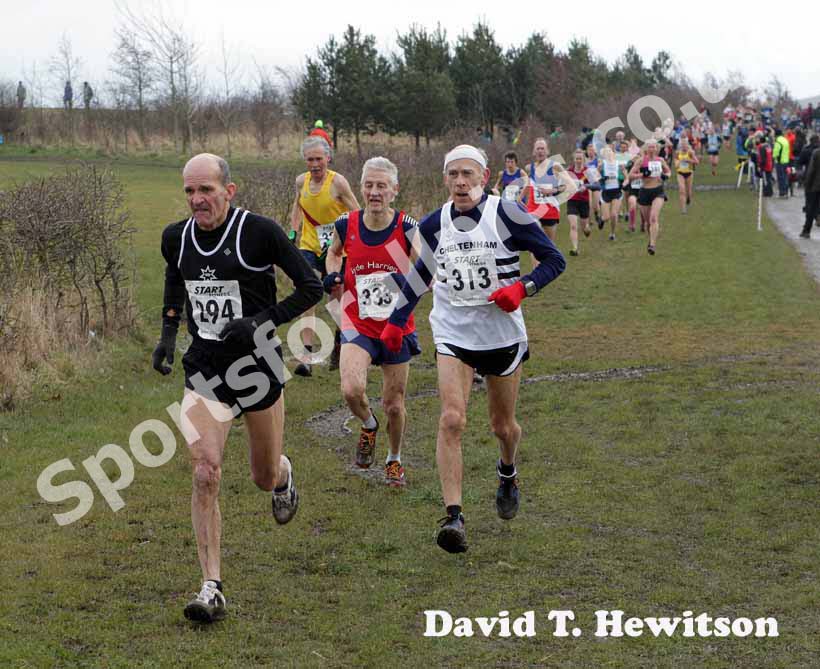 All ladies and male 65 plus BMAF Cross Country, Herrington, Sunderland.